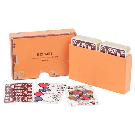 Hermes Playing Cards for sale .